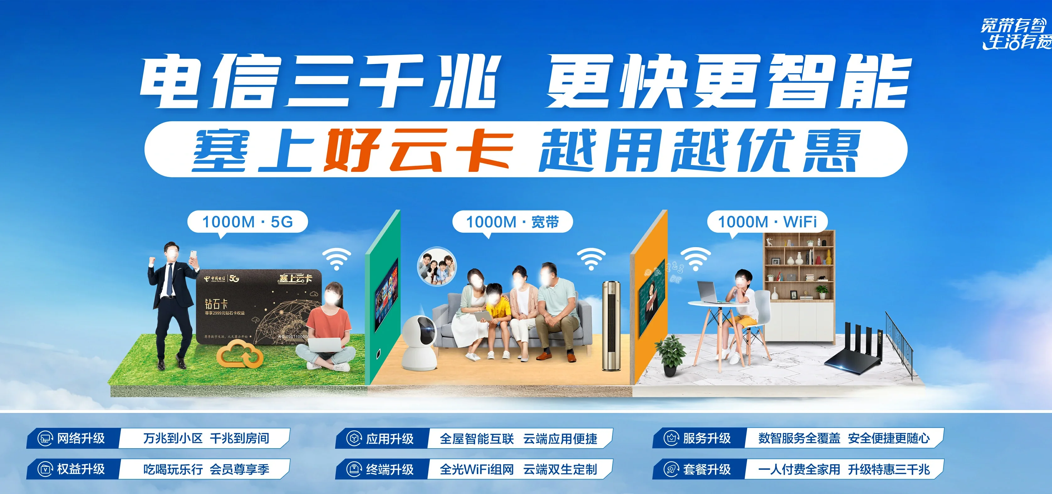 中国电信 察布查尔锡伯自治县电信宽带 宽带套餐